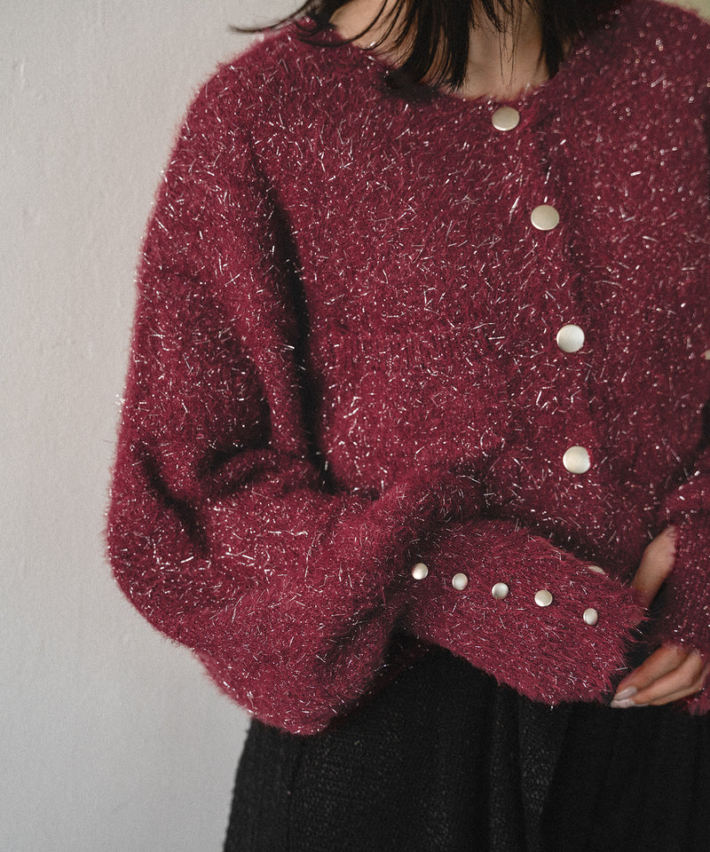 glitter knit ensemble / グリッターニットアンサンブル