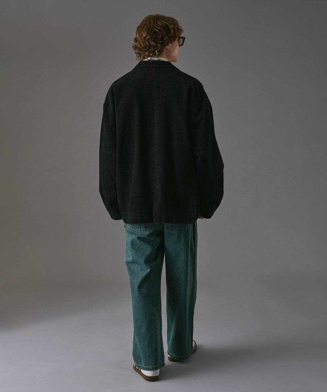 WETTEMPT カーキ コーデュロイ襟ジャケット M WETTEMPT カーキ