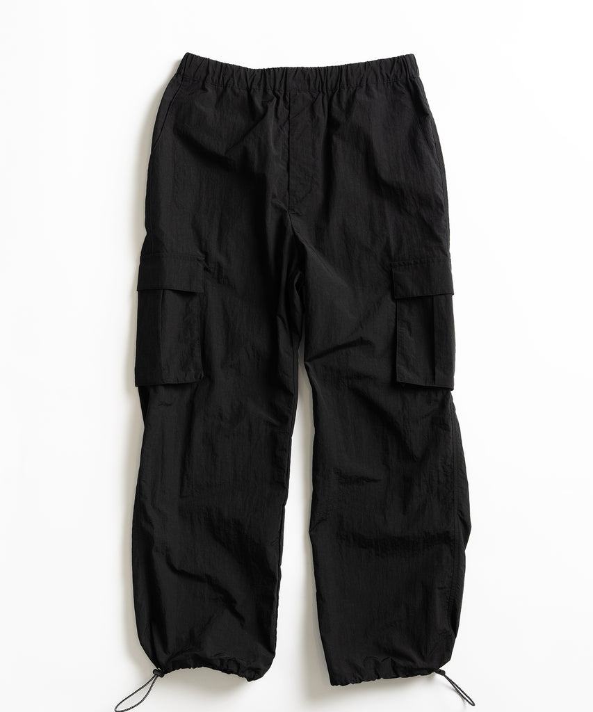 WETTEMPT｜ウィテンプト】 NYLON WIDE CARGO PANTS / ナイロンワイドカーゴパンツ – favclo.