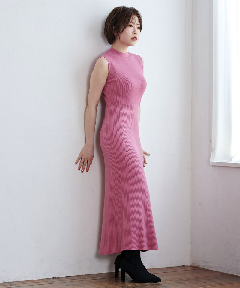 【imyuu】Ensemble Knit Dress / アンサンブルニットドレス