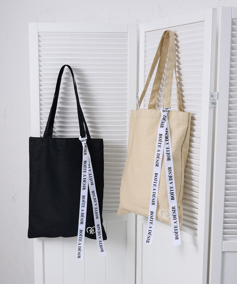 logo tape canvas tote bag / ロゴテープキャンバストートバッグ