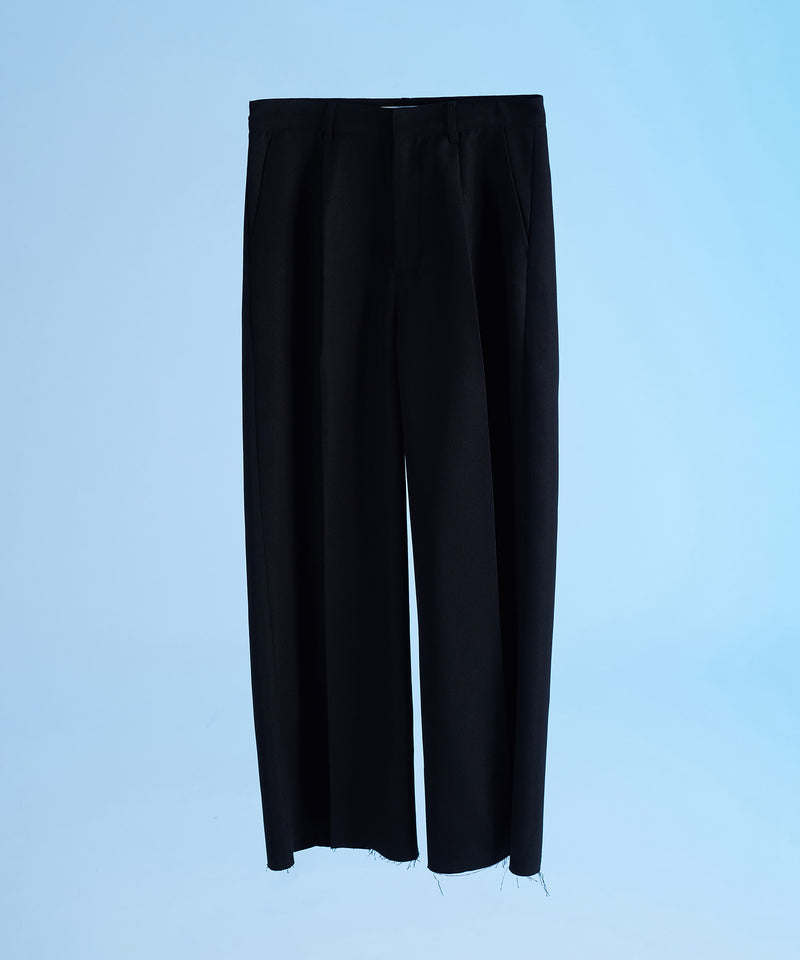 【selleglant｜セレグランテ】WIDE STRAIGHT CUTOFF PANTS/ワイドストレートカットオフパンツ