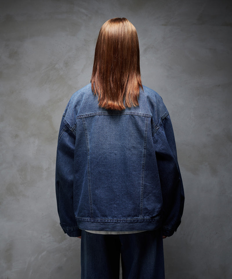 【selleglant｜セレグランテ】WASH DENIM TRANSFORM JACKET/ウォッシュデニムトランスフォームジャケット