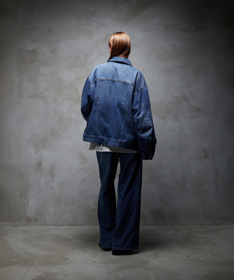 【selleglant｜セレグランテ】WASH DENIM TRANSFORM JACKET/ウォッシュデニムトランスフォームジャケット