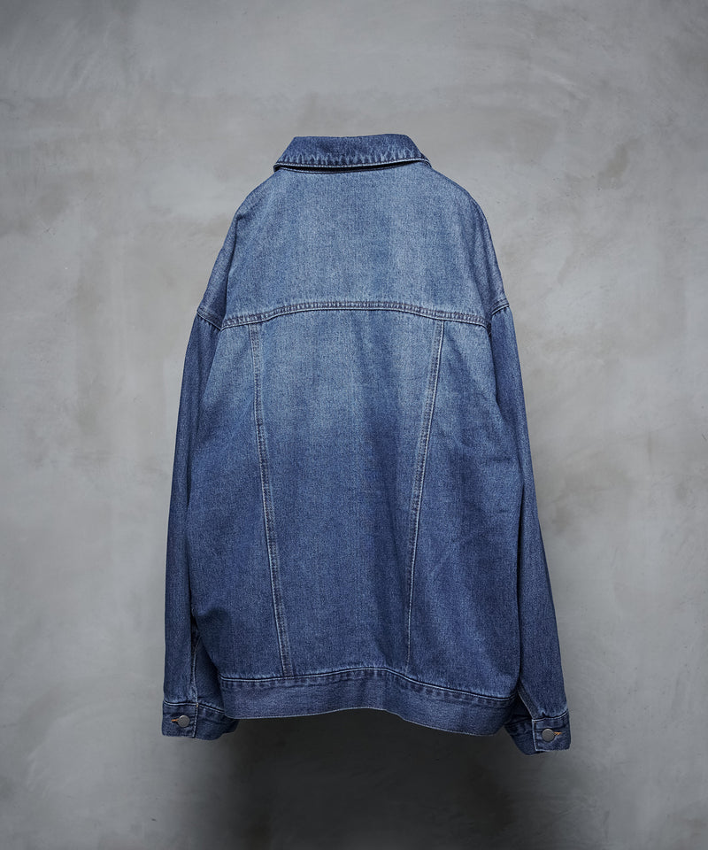 【selleglant｜セレグランテ】WASH DENIM TRANSFORM JACKET/ウォッシュデニムトランスフォームジャケット