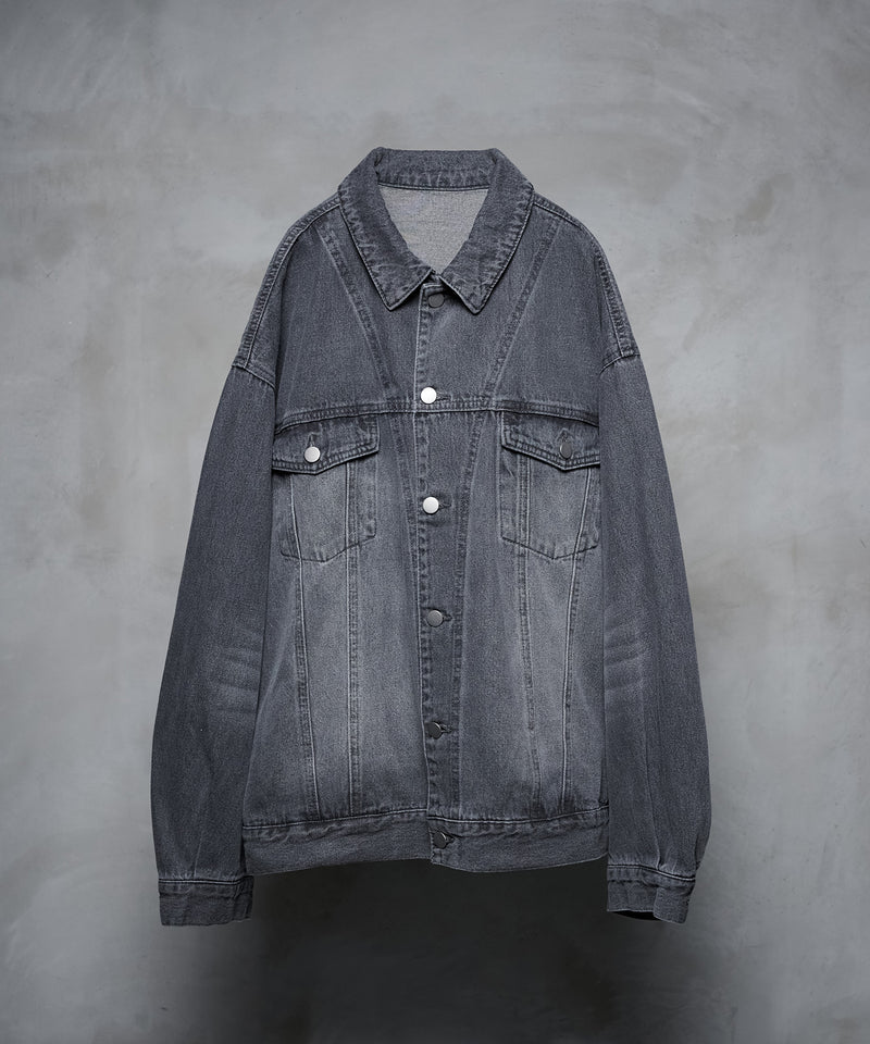 【selleglant｜セレグランテ】WASH DENIM TRANSFORM JACKET/ウォッシュデニムトランスフォームジャケット