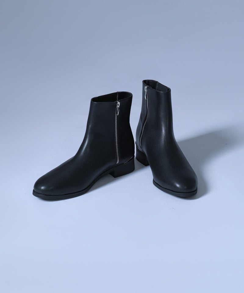 【selleglant｜セレグランテ】SIDE ZIP DESIGN HEEL/サイドジップデザインヒールブーツ