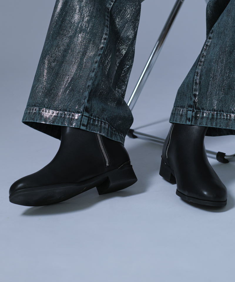 【selleglant｜セレグランテ】SIDE ZIP DESIGN HEEL/サイドジップデザインヒールブーツ