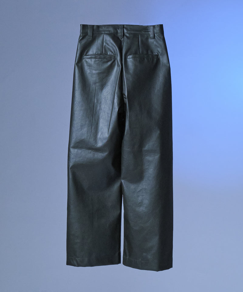 【selleglant｜セレグランテ】CENTER SEAM TUCK WIDE PANTS/センターシームタックワイドパンツ