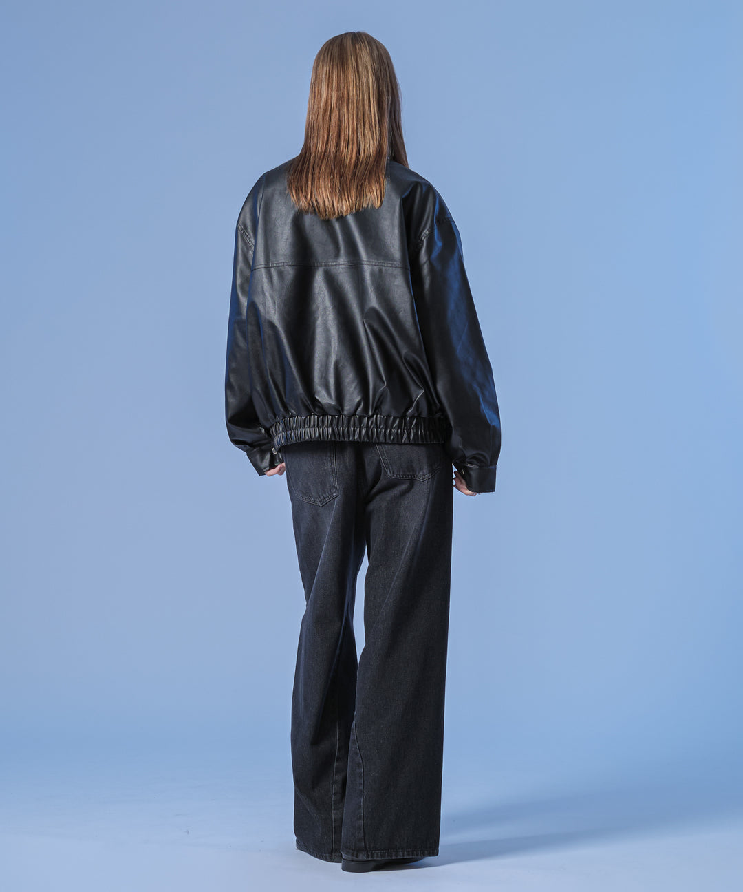 ◎新品・タグ付き◎マギースポーツ　個性的ショート丈ブルゾン　おしゃれクール selleglant｜セレグランテ】VINTAGE LIKE SHORT BLOUSON