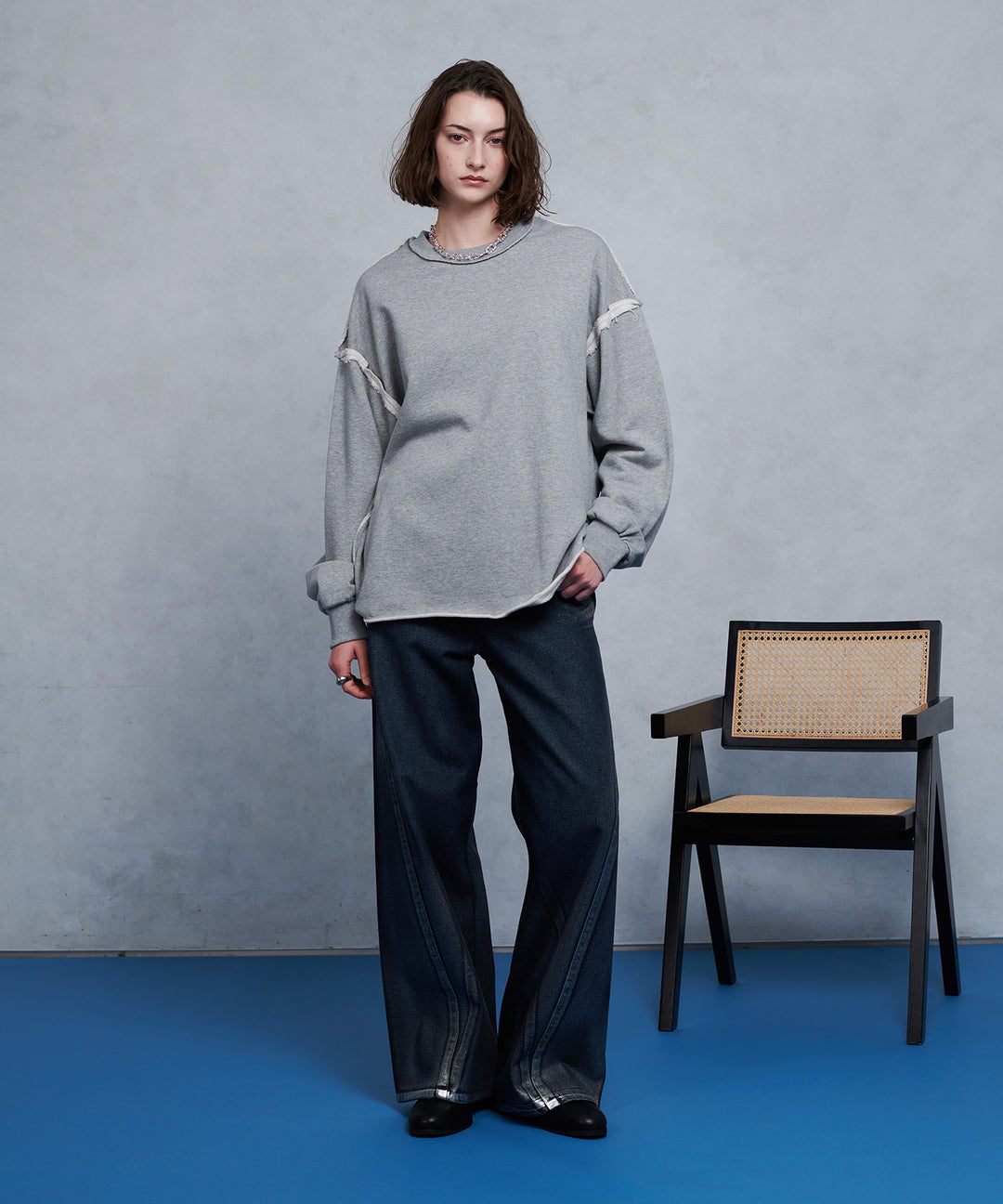 selle glant セレグランテ　シルバーペイントデニムパンツ 20241015sellegrant139968_1080x