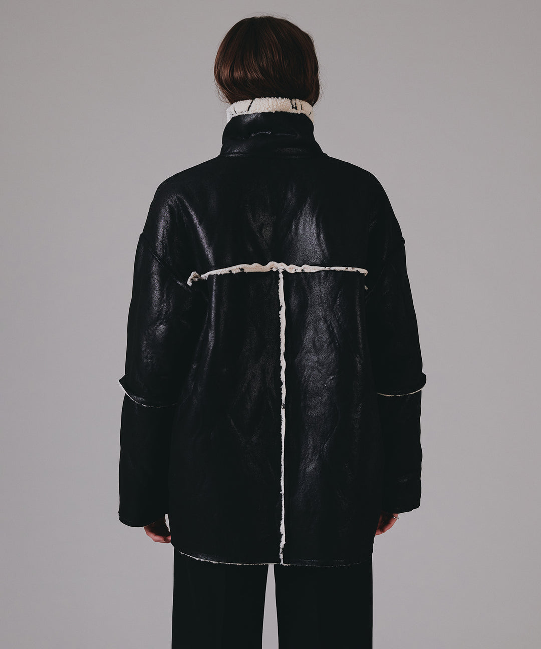 selleglant｜セレグランテ】 REVERSIBLE FAKE MOUTON BOA JACKET