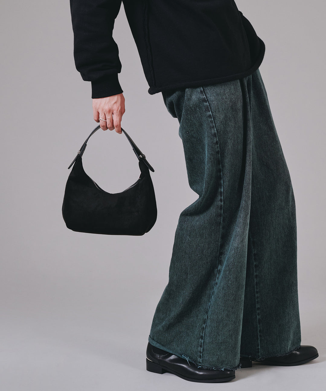 新色追加】【selleglant｜セレグランテ】HALF MOON ONEHAND BAG