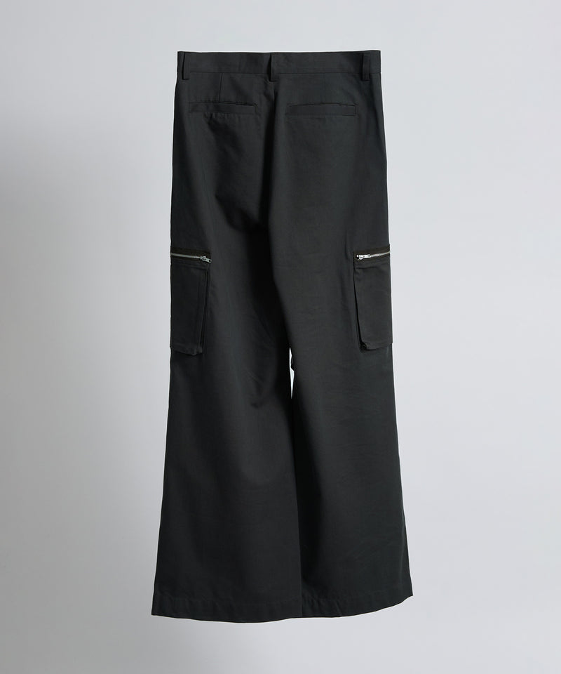 【selleglant｜セレグランテ】SEMI FLARE WIDE CARGO PANTS/セミフレアワイドカーゴパンツ