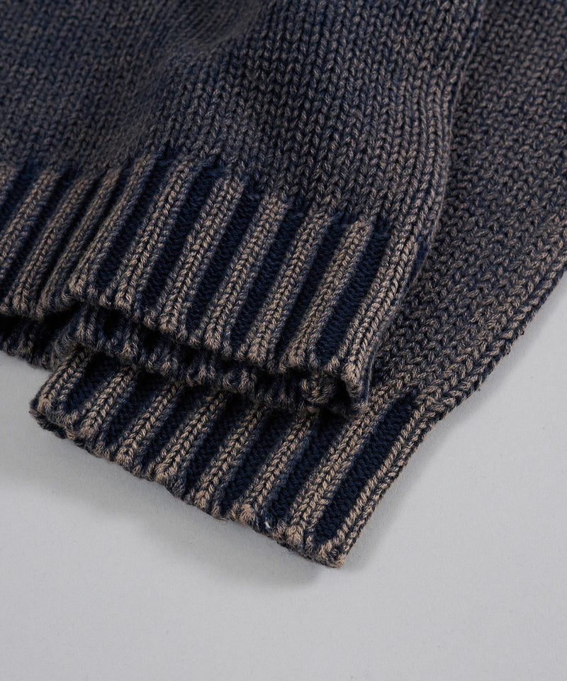 【selleglant｜セレグランテ】STONE WASH BASIC KNIT/ストーンウォッシュベーシックニット