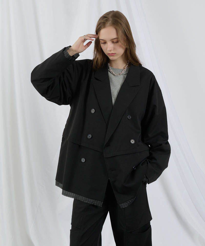 【selleglant｜セレグランテ】DOUBLE TAILORED 2WAY JACKET/ダブルテーラード2WAYジャケット