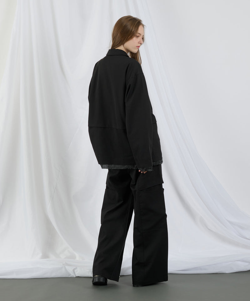 【selleglant｜セレグランテ】SIDE SLIT POCKET DESIGN WIDE SLACKS/サイドスリットポケットデザインワイドスラックス