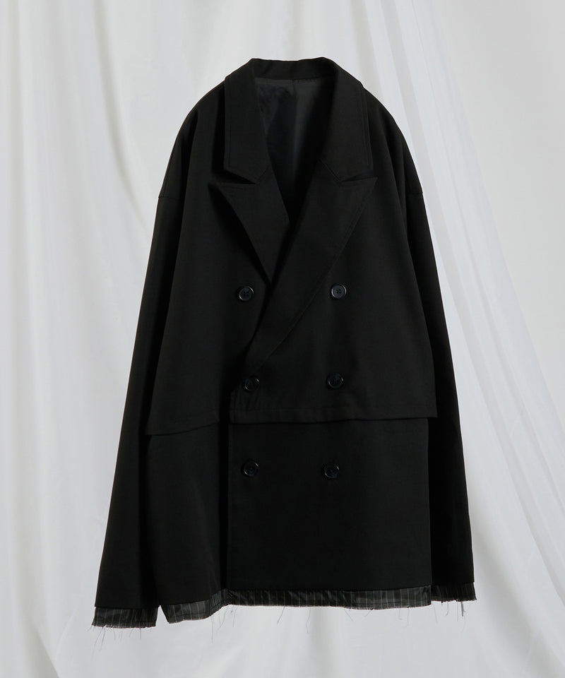 【selleglant｜セレグランテ】DOUBLE TAILORED 2WAY JACKET/ダブルテーラード2WAYジャケット