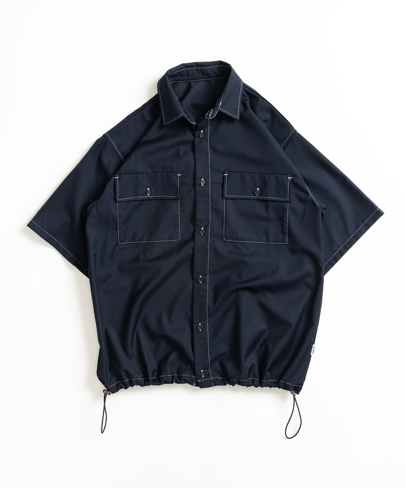 【WETTEMPT｜ウィテンプト】STITCH BALLOON WORK SHIRT /ステッチバルーンワークシャツ