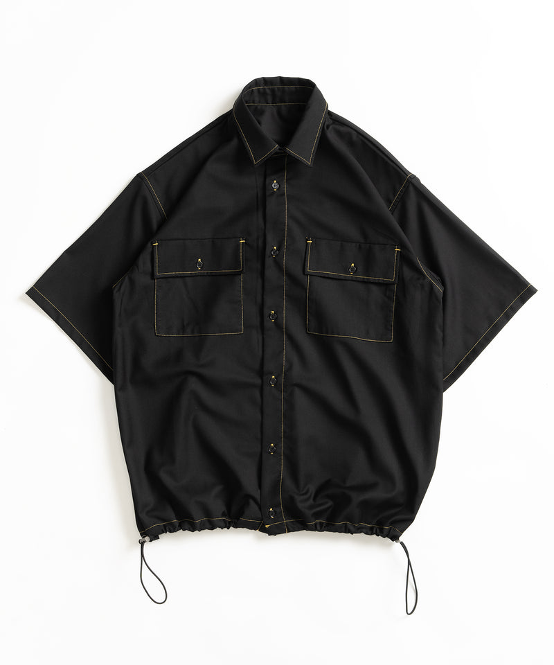 【WETTEMPT｜ウィテンプト】STITCH BALLOON WORK SHIRT /ステッチバルーンワークシャツ