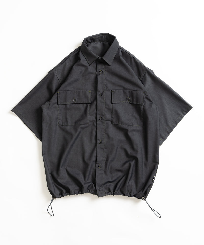 【WETTEMPT｜ウィテンプト】STITCH BALLOON WORK SHIRT /ステッチバルーンワークシャツ