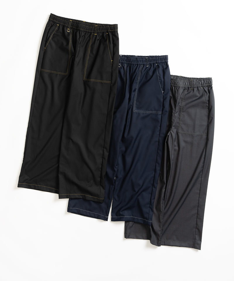 【WETTEMPT｜ウィテンプト】STITCH EASY SLACKS /ステッチイージースラックス