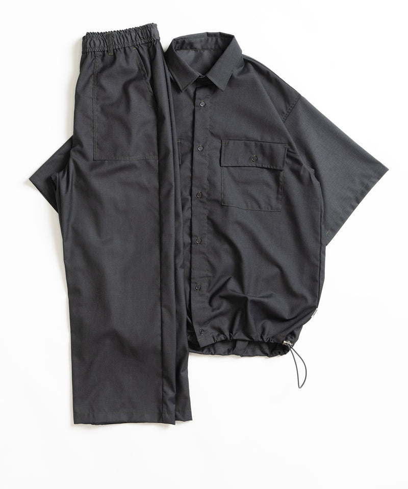 【WETTEMPT｜ウィテンプト】STITCH BALLOON WORK SHIRT /ステッチバルーンワークシャツ