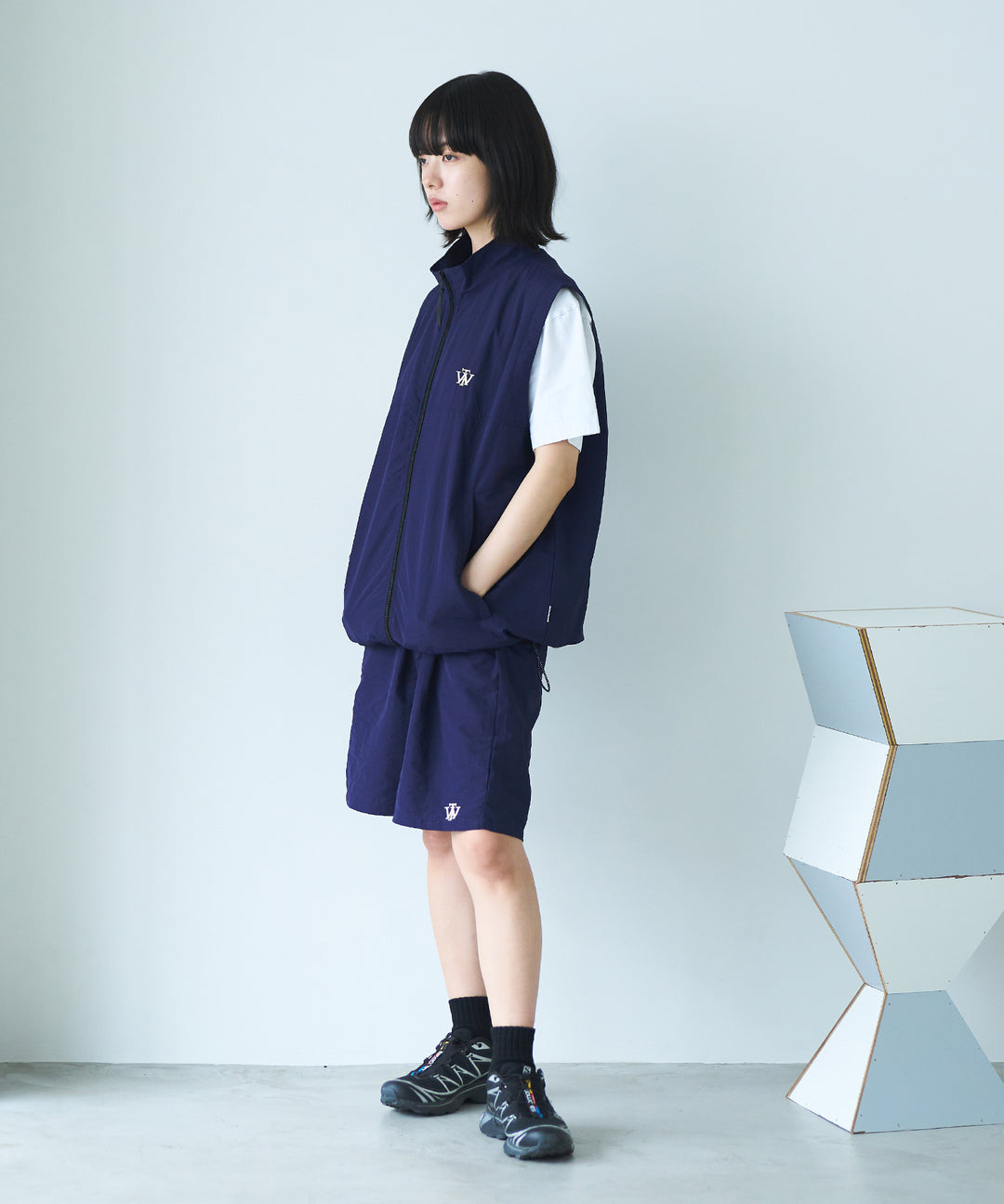 WETTEMPT｜ウィテンプト】 NYLON HALF PANTS / ナイロンハーフ