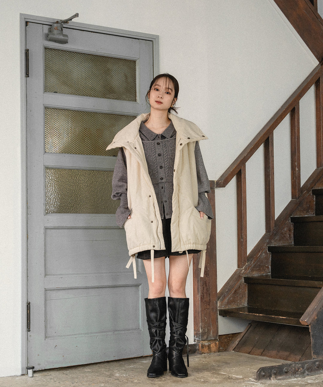 mideal padding blouson/パディングブルゾン mideal（マイディール）の「padding blouson / パディング