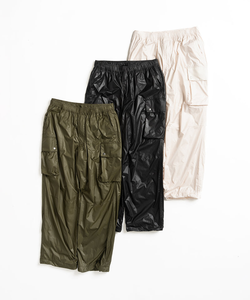 【WETTEMPT｜ウィテンプト】 SHINY EASY CARGO PANTS / シャイニーイージーカーゴパンツ