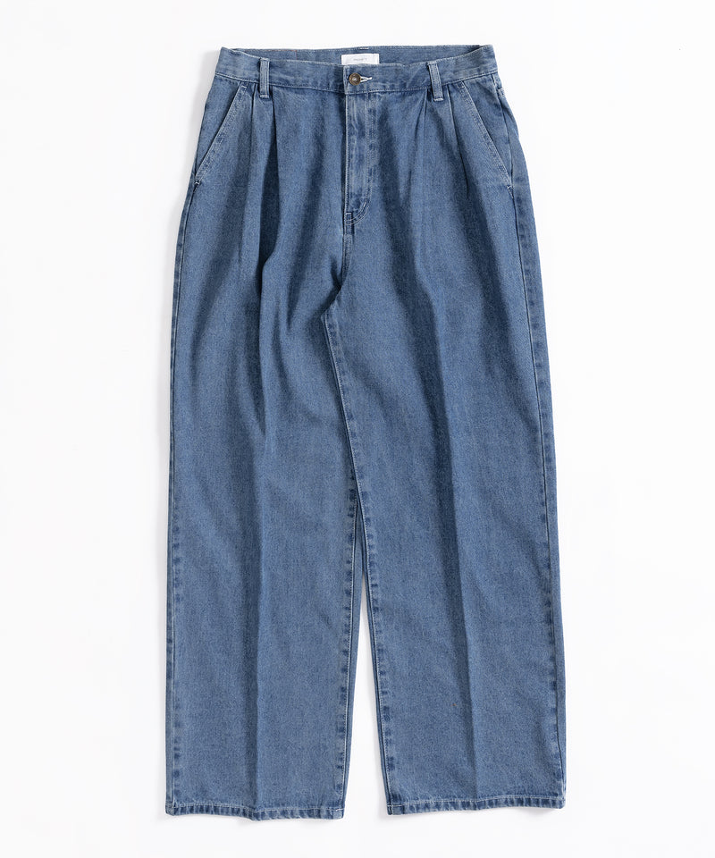 CENTER PRESS DENIM PANTS