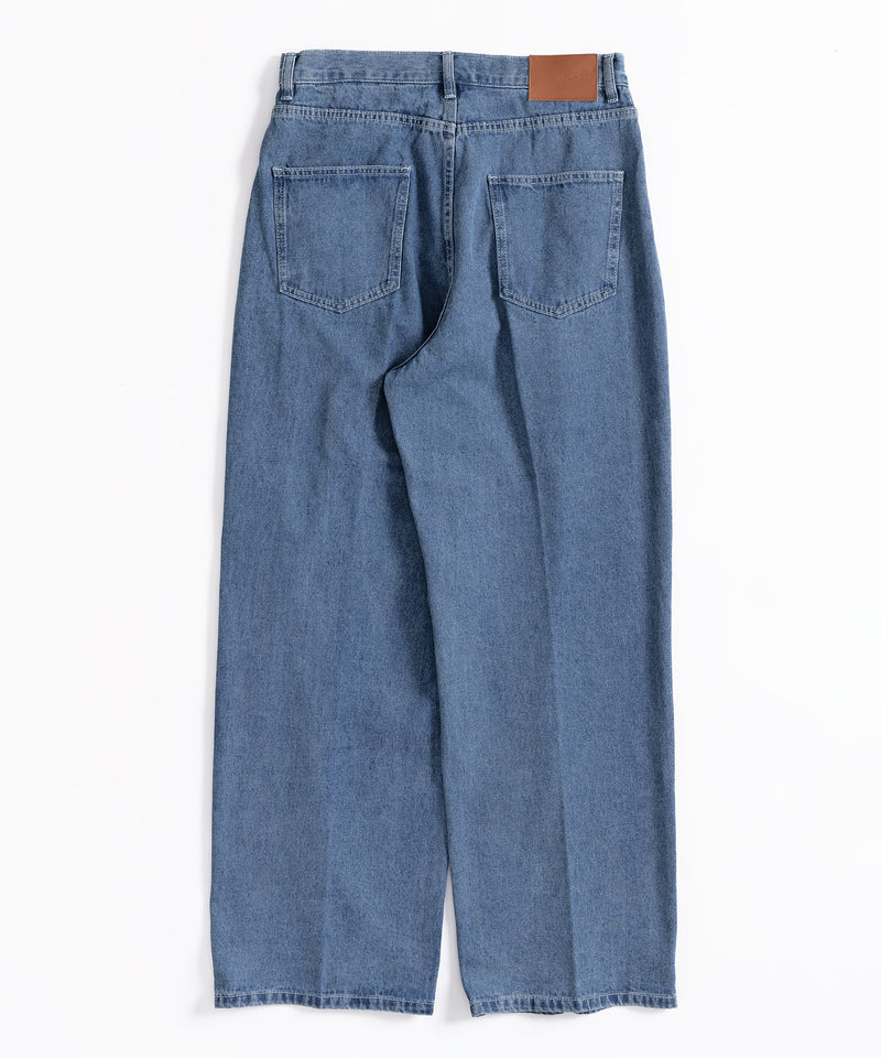 CENTER PRESS DENIM PANTS