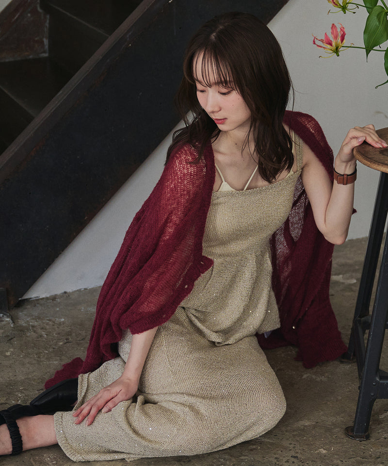 spangle tight skirt / スパンコールタイトスカート