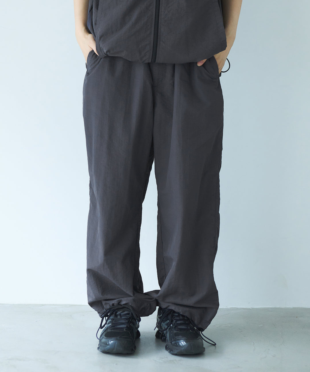 WETTEMPT｜ウィテンプト】NYLON TRACK PANTS / ナイロントラック