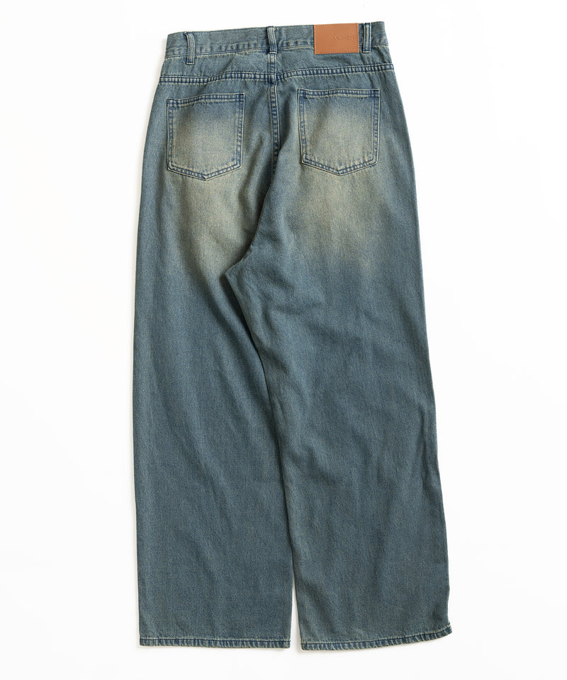 SLASH POCKET DENIM PANTS