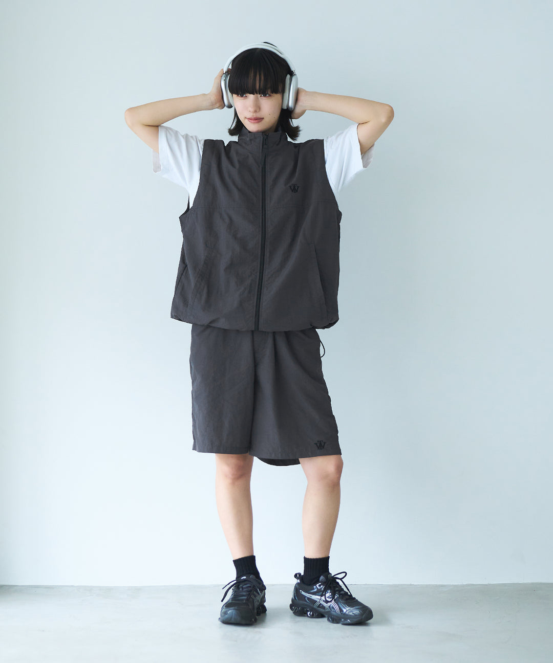 FORME 撥水パンツ サイズ0 カーキー 【EL.FO】撥水ショートパンツ 大きいサイズ