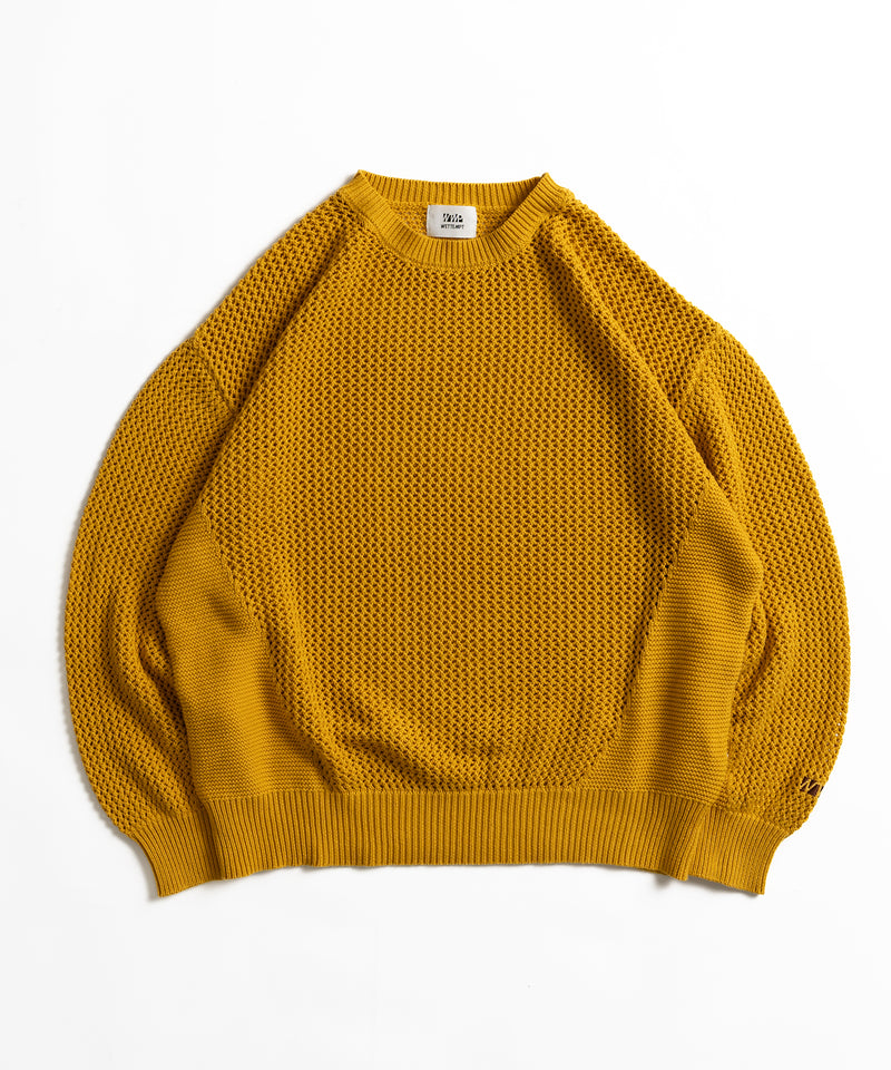 【WETTEMPT｜ウィテンプト】LOOSE MESH KNIT / ルーズメッシュニット