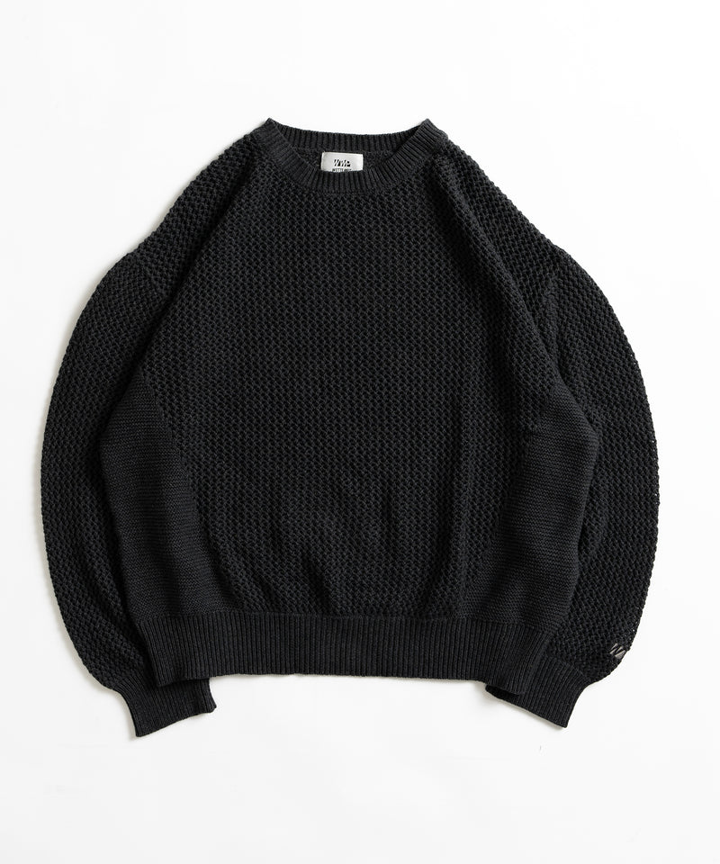 【WETTEMPT｜ウィテンプト】LOOSE MESH KNIT / ルーズメッシュニット