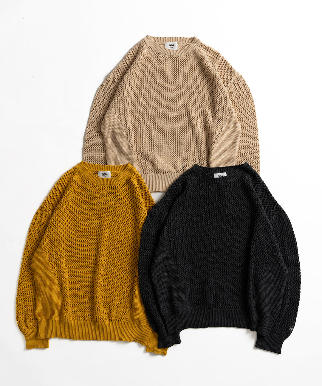 WETTEMPT｜ウィテンプト】LOOSE MESH KNIT / ルーズメッシュ