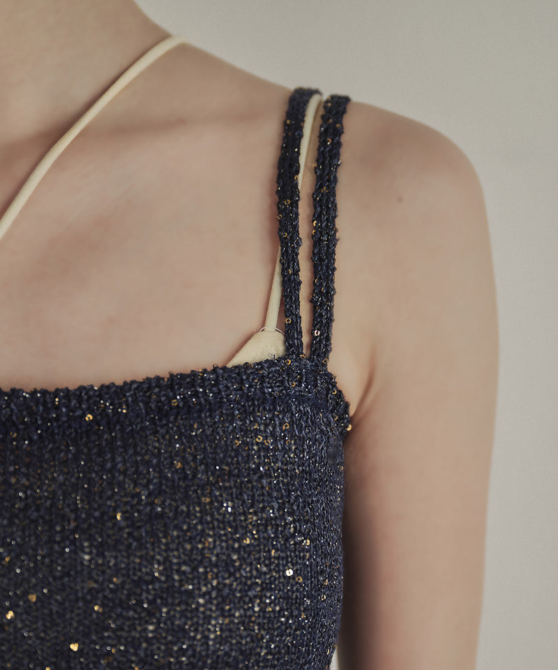 spangle peplum bustier / スパンコールペプラムビスチェ