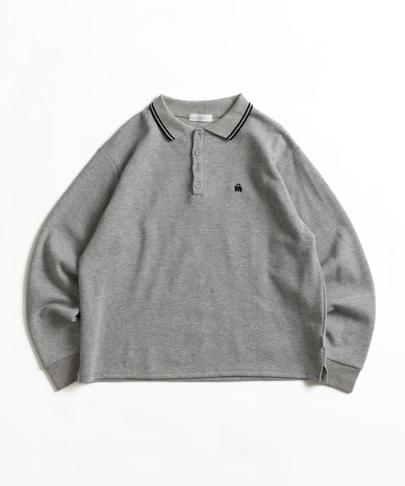 MOSS STITCH POLO SHIRT