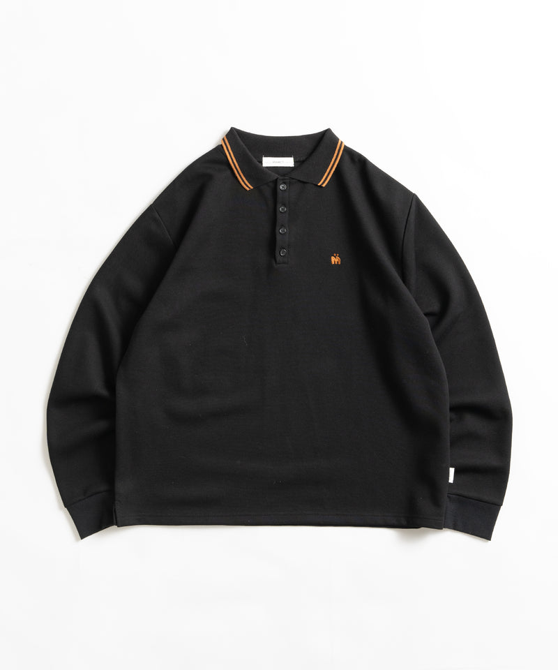 MOSS STITCH POLO SHIRT