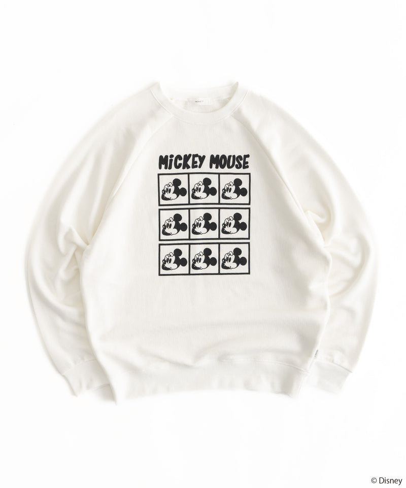 【DISNEY】 MICKEY PRINT RAGLAN SWEAT SHIRT 2