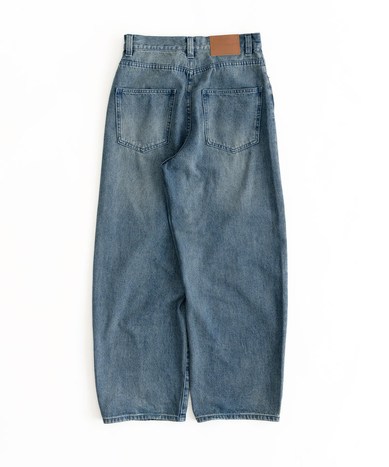 [SET UP可能] STRAIGHT DENIM PANTS