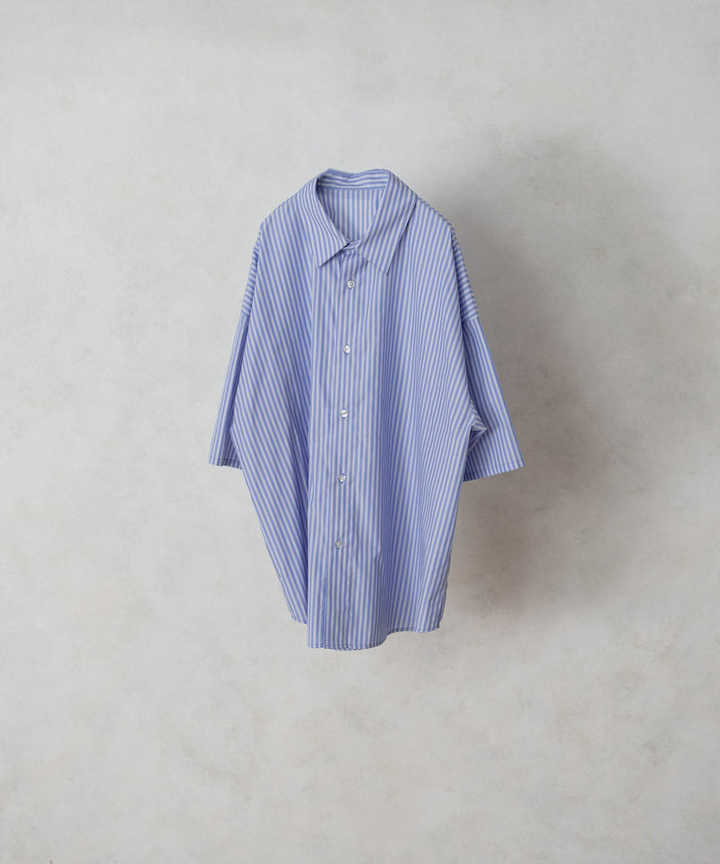 【selleglant｜セレグランテ】REGULAR COLLAR STRIPE SHIRT/レギュラーカラーストライプシャツ