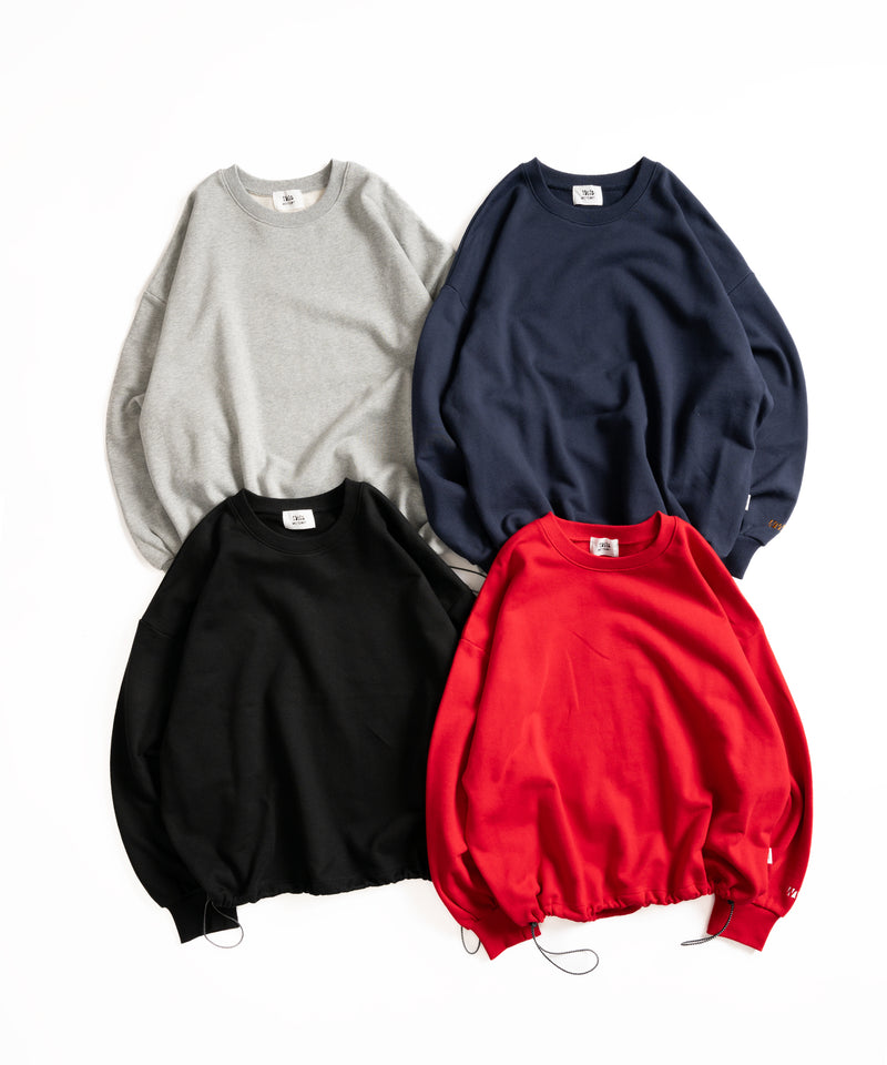 【新色追加】【WETTEMPT｜ウィテンプト】HEAVY WEIGHT DRAW CORD SWEAT / ヘビーウェイトドローコードスウェット