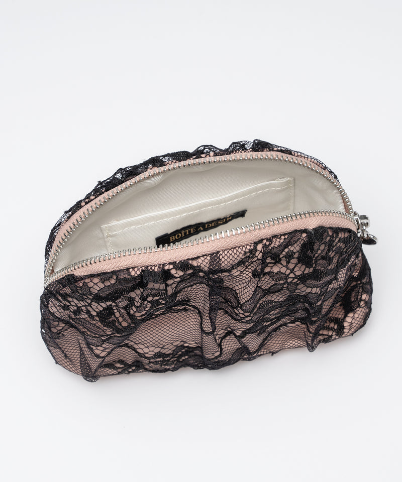 lace cosmetic pouch / レースコスメポーチ