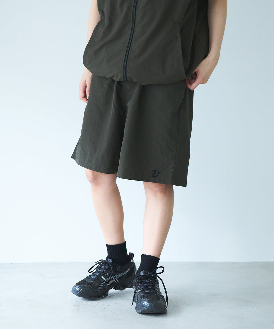 WETTEMPT｜ウィテンプト】 NYLON HALF PANTS / ナイロンハーフ