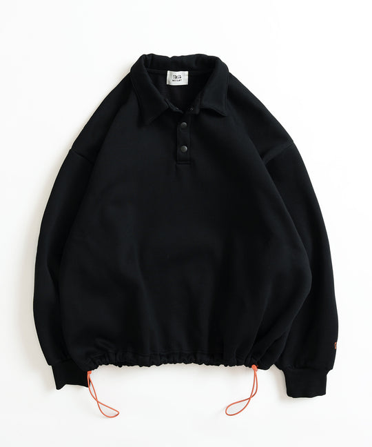 【WETTEMPT｜ウィテンプト】FLEECE LINING SWEAT POLO / 裏起毛スウェットポロ