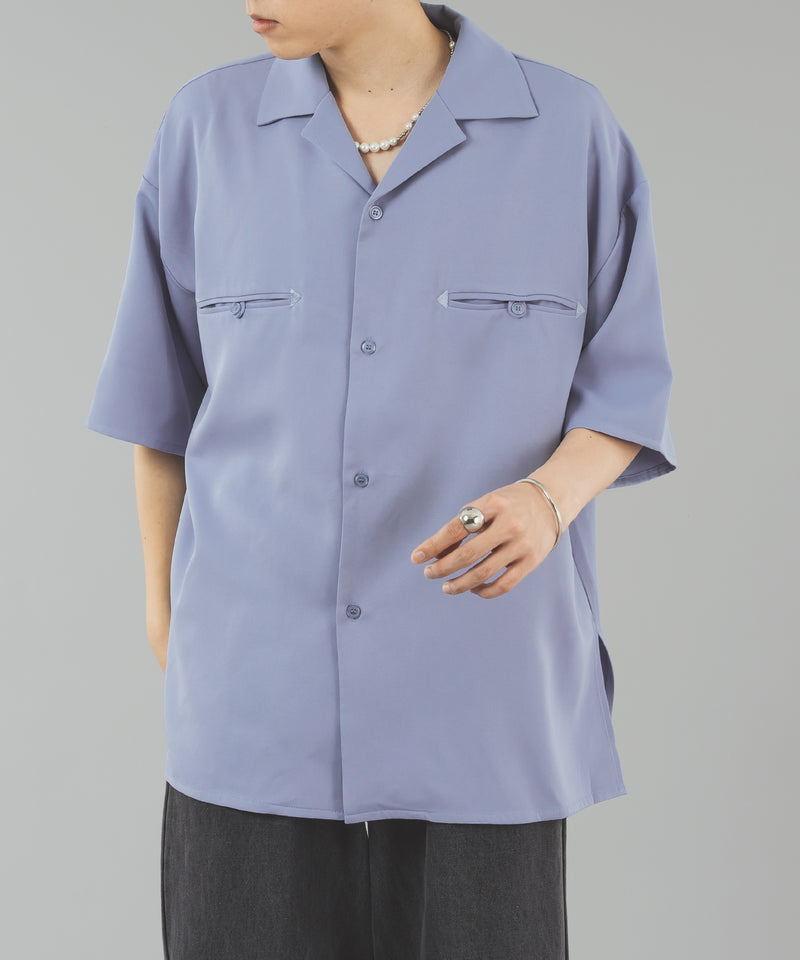 OPEN COLLAR WESTERN SHIRT/オープンカラーウエスタンシャツ